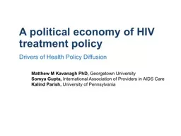 A political economy of HIV treatment