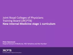 Joint Royal Colleges of Physicians