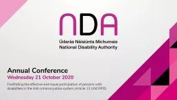 NDA Annual Conference 2020