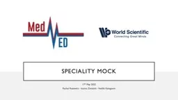 Speciality Mock 17 th  May 2022