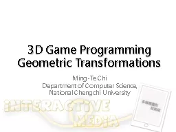 3D Game Programming Geometric