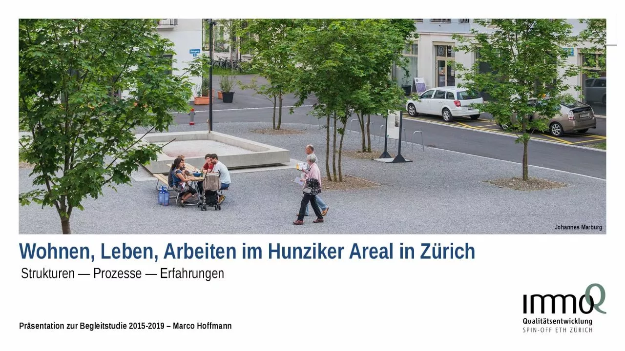 Wohnen, Leben, Arbeiten im Hunziker Areal in Zürich