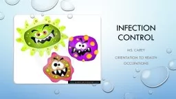 Infection Control Ms. Carey