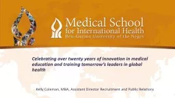 Celebrating over twenty years of innovation in medical education and training tomorrow’s