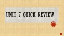 Unit 7 quick review Memory stores