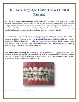 Is There Any Age Limit To Get Dental Braces?