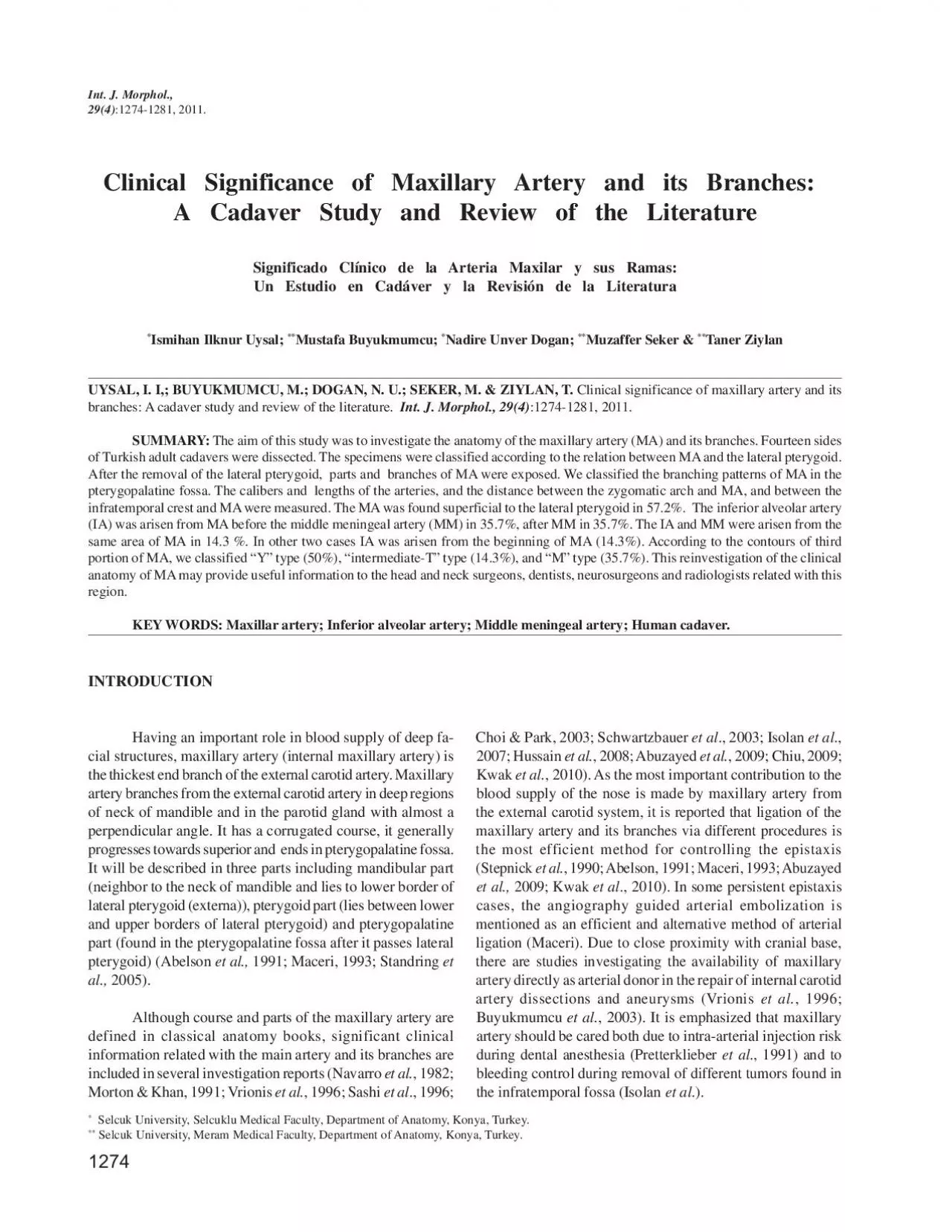 PDF-12741281 2011Clinical Significance of Maxillary Artery and its Bra