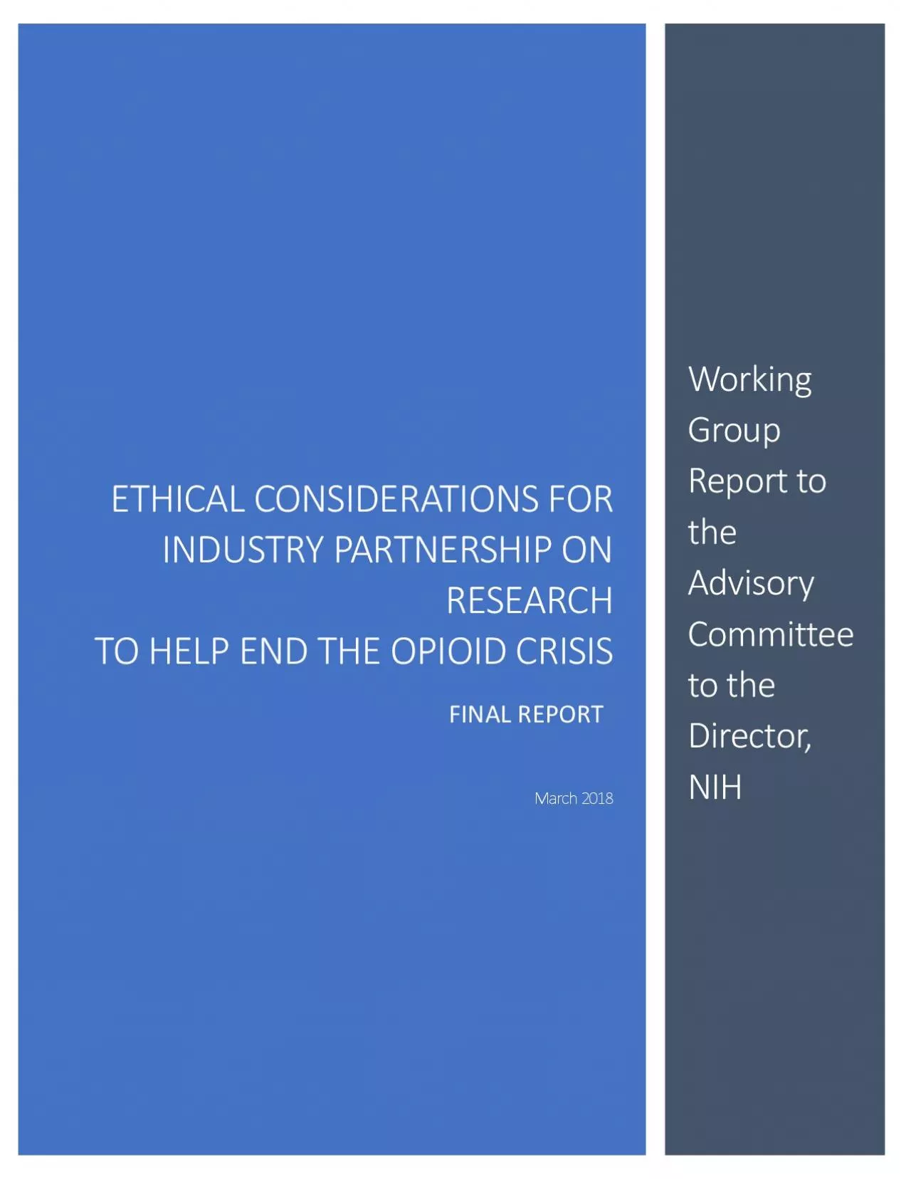 PDF-ETHICAL CONSIDERATIONS FOR INDUSTRY PARTNERSHIP ON RESEARCHTO HELP END