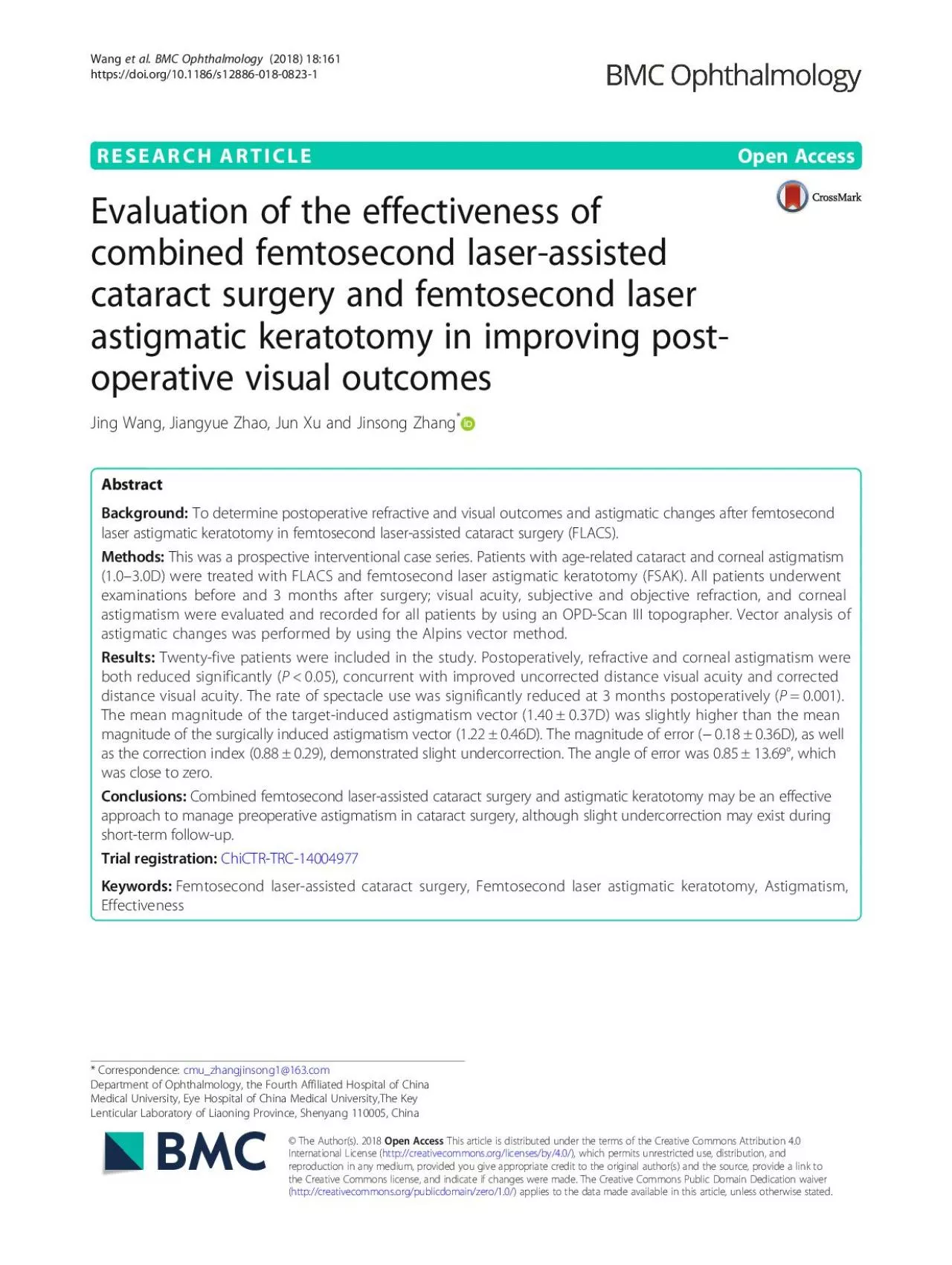 PDF-BackgroundModerncataractsurgeryhasgraduallyevolvedintoaprecisescience