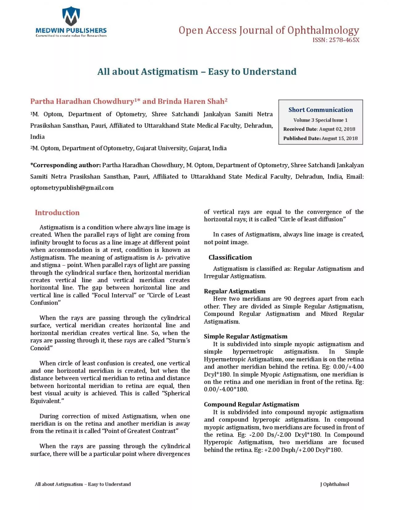 PDF-Open Access Journal of Ophthalmology