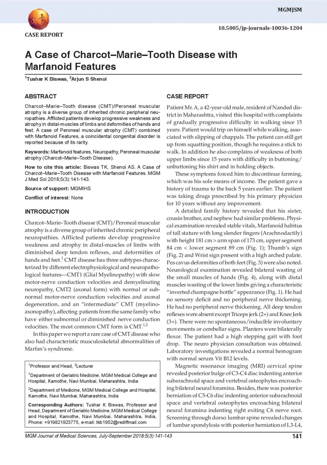 PDF-MGM Journal of Medical Sciences JulySeptember 201853141143