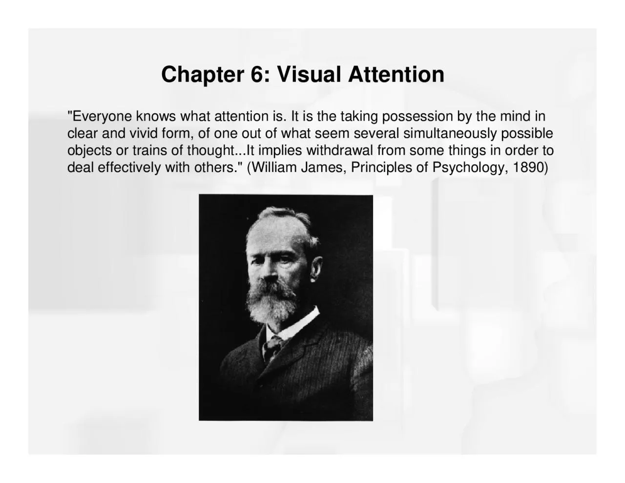 PDF-Chapter 6 Visual AttentionEveryone knows what attention is It is th