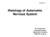 Histology of Autonomic