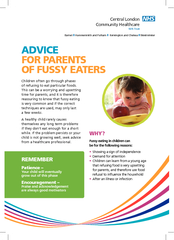 Advice for Parents of Fussy Eaters