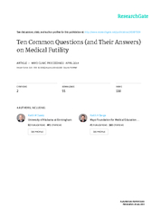 TenCommonQuestions(andTheirAnswers)onMedicalFutilityKeithM.Swetz,MD,MA