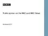 Public opinion on the BBC and BBC News