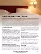 Got Bed Bugs Don146t PanicFacts about Bed BugsWhat are bed bugs
