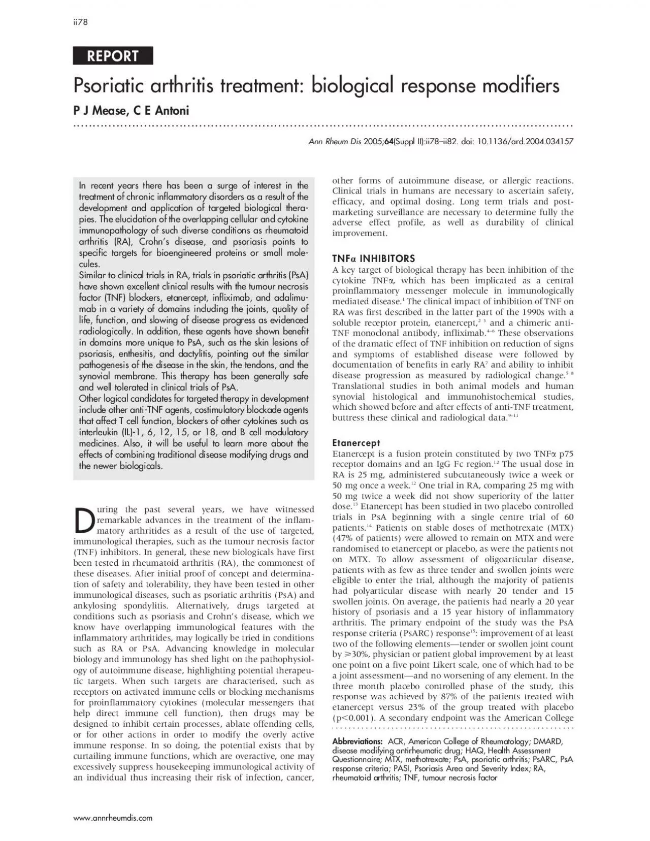 PDF-PsoriaticarthritistreatmentbiologicalresponsemodifiersPJMeaseCEAnton