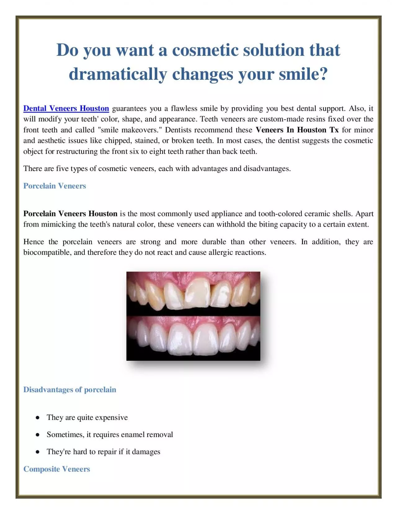 PDF-Do you want a cosmetic solution that dramatically changes your smile?