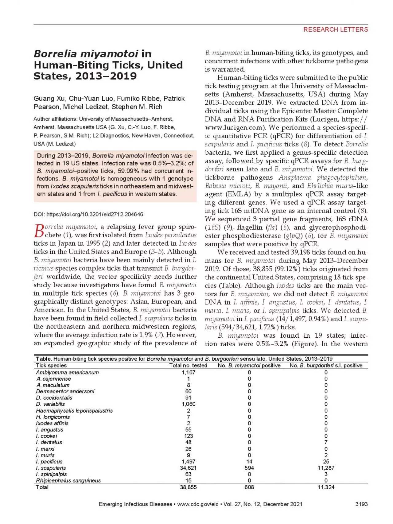 PDF-Eerging Infectious Diseases wwwcdcgoveid Vol 27 No 12