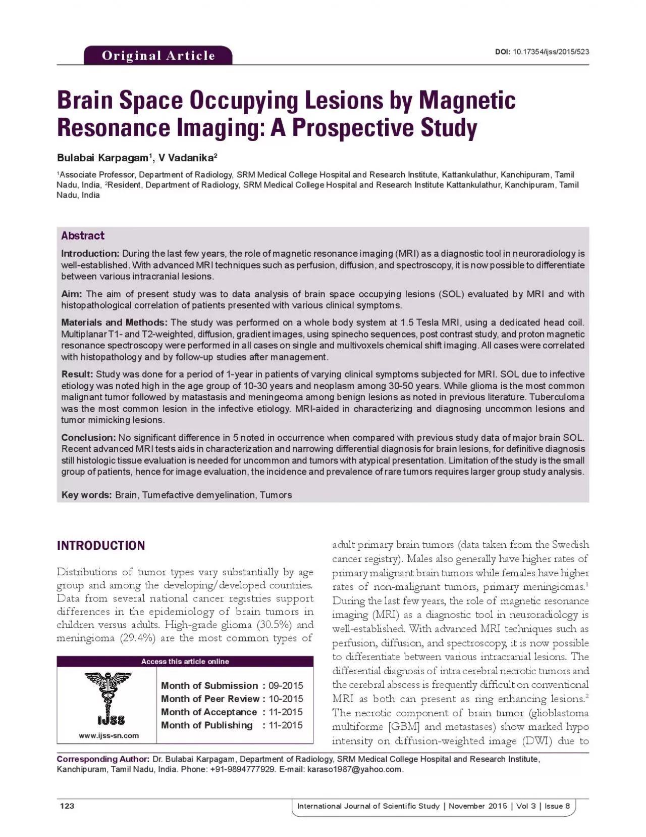 PDF-Hnternational Iournal of Rcientix00660069c Rtudx Mouember 205