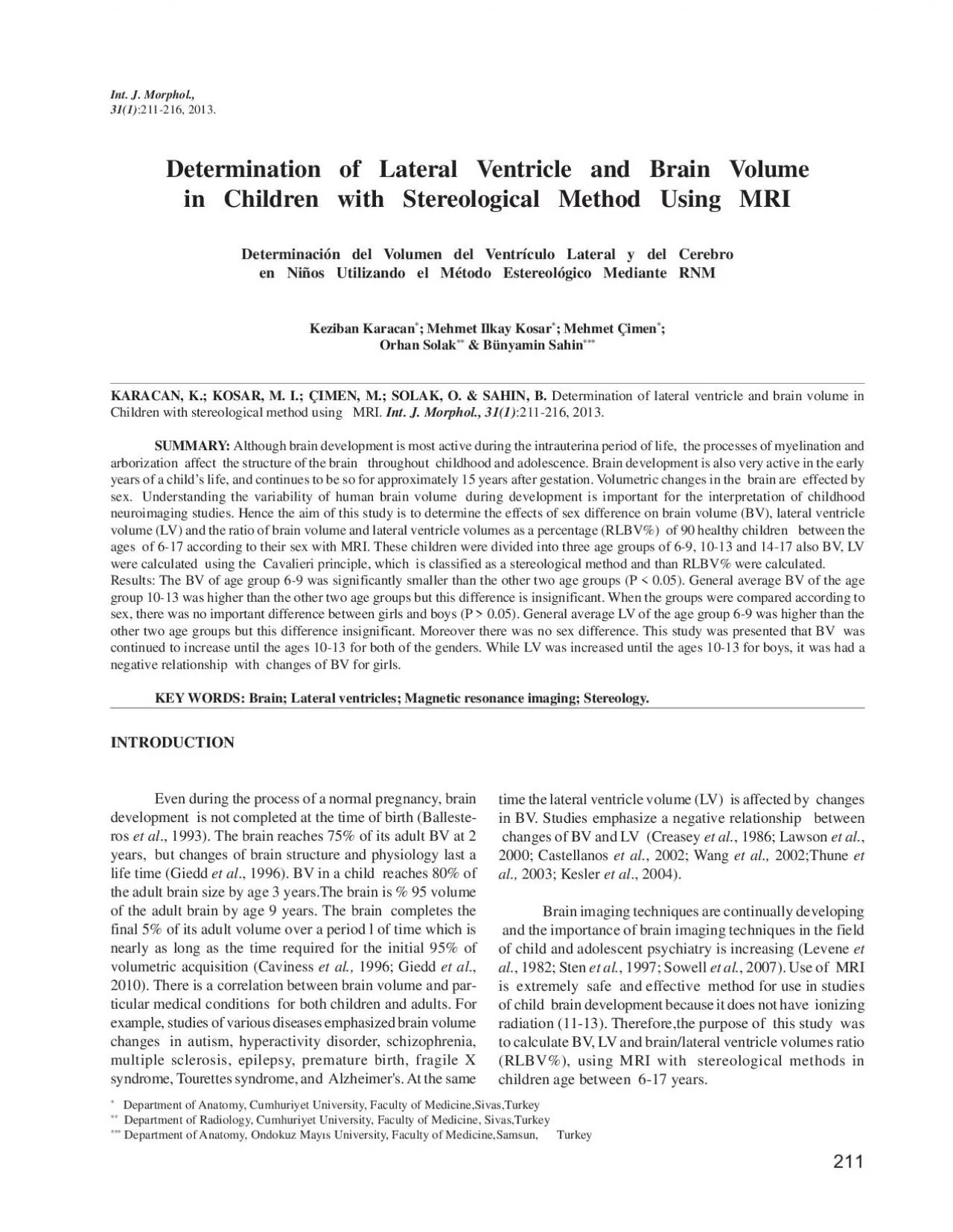 PDF-211216 2013Determination of Lateral Ventricle and Brain