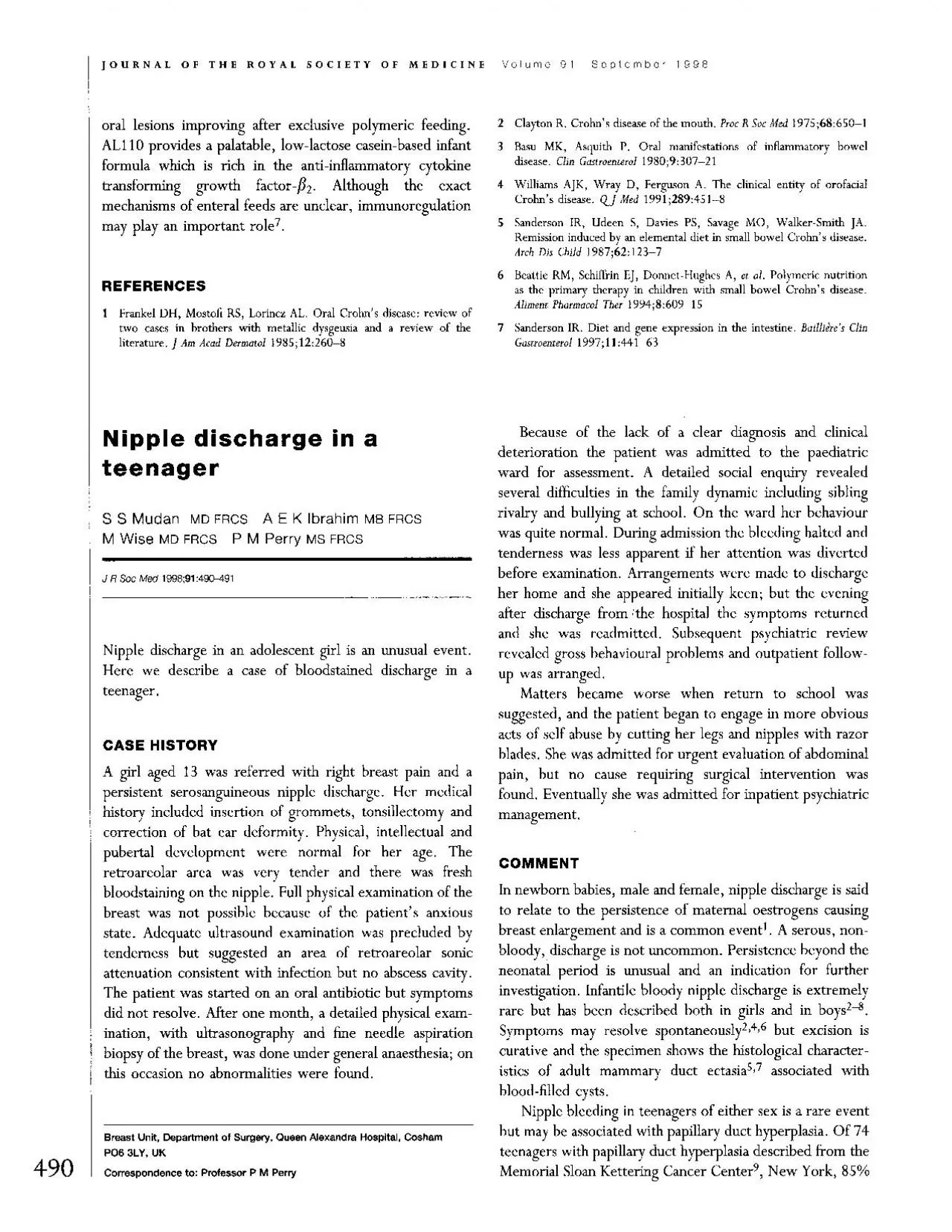 PDF-JOURNALOFTHEROYALSOCIETYOFMEDICINEVolume91September1998orallesionsimpr