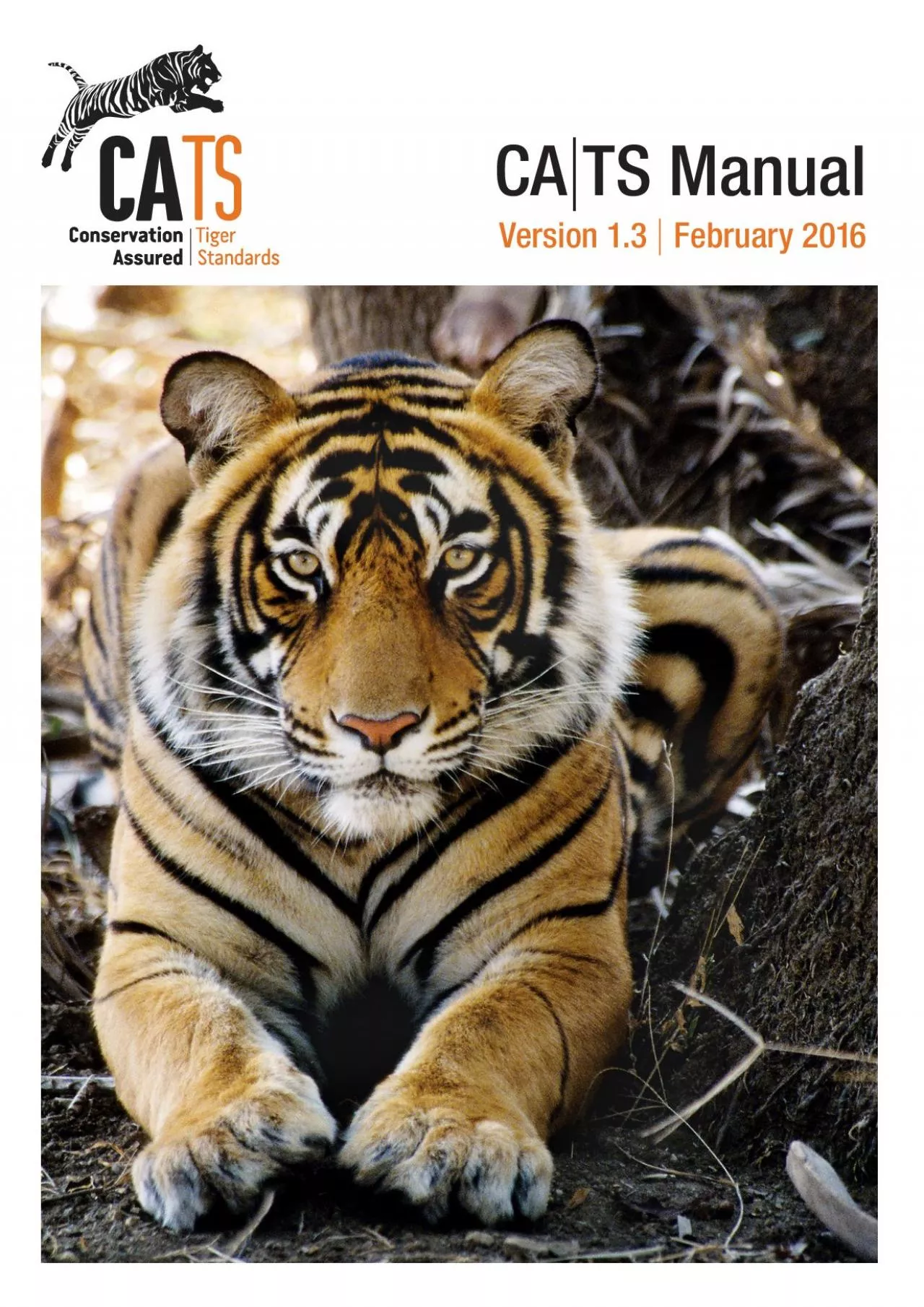 Why do we need standards to secure tiger numbers