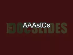 AAAstCs
