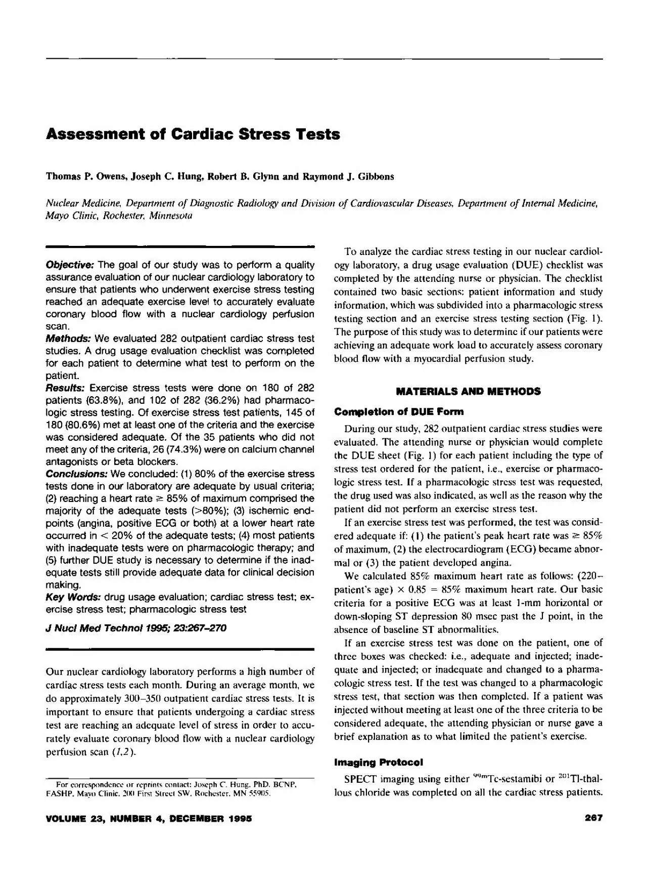 PDF-exercise stress test patients 145 of 180 806 met at least one of