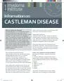 MAN DISEASEWhat is Castleman DiseaseCastleman disease CD is a rare