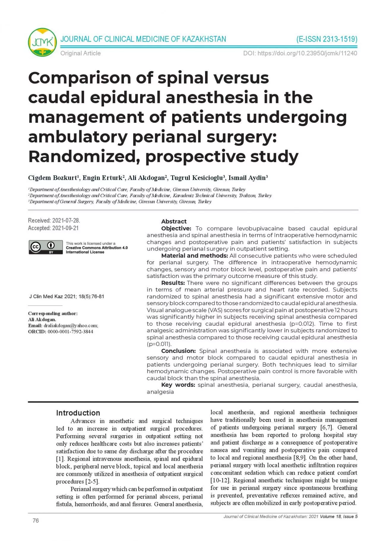 PDF-Alley EA Kopacz DJ McDonald SB Liu SS Hyperbaric spinal levobupiva