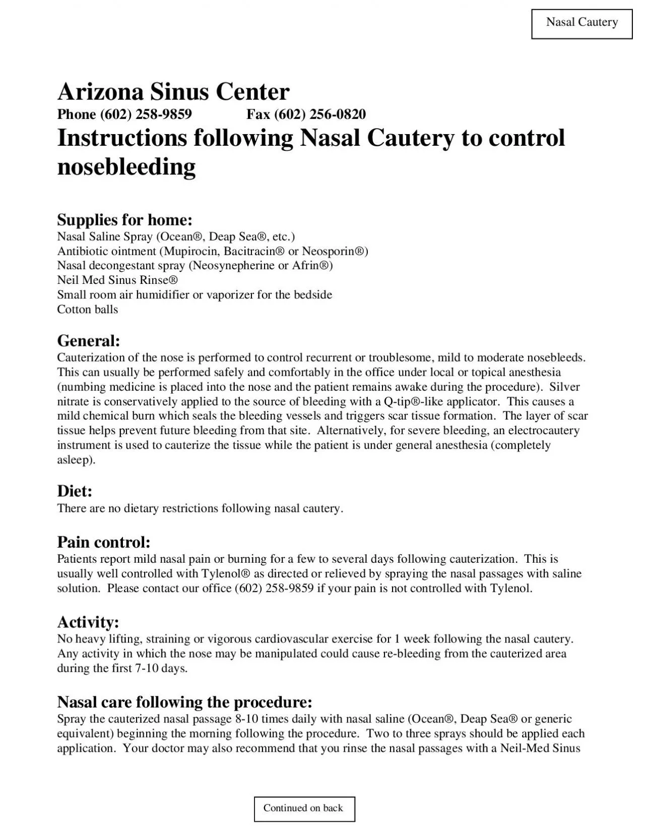 PDF-Nasal Cautery