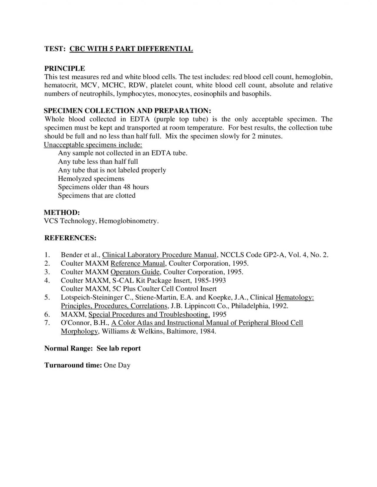 PDF-CBC WITH 5 PART DIFFERENTIAL