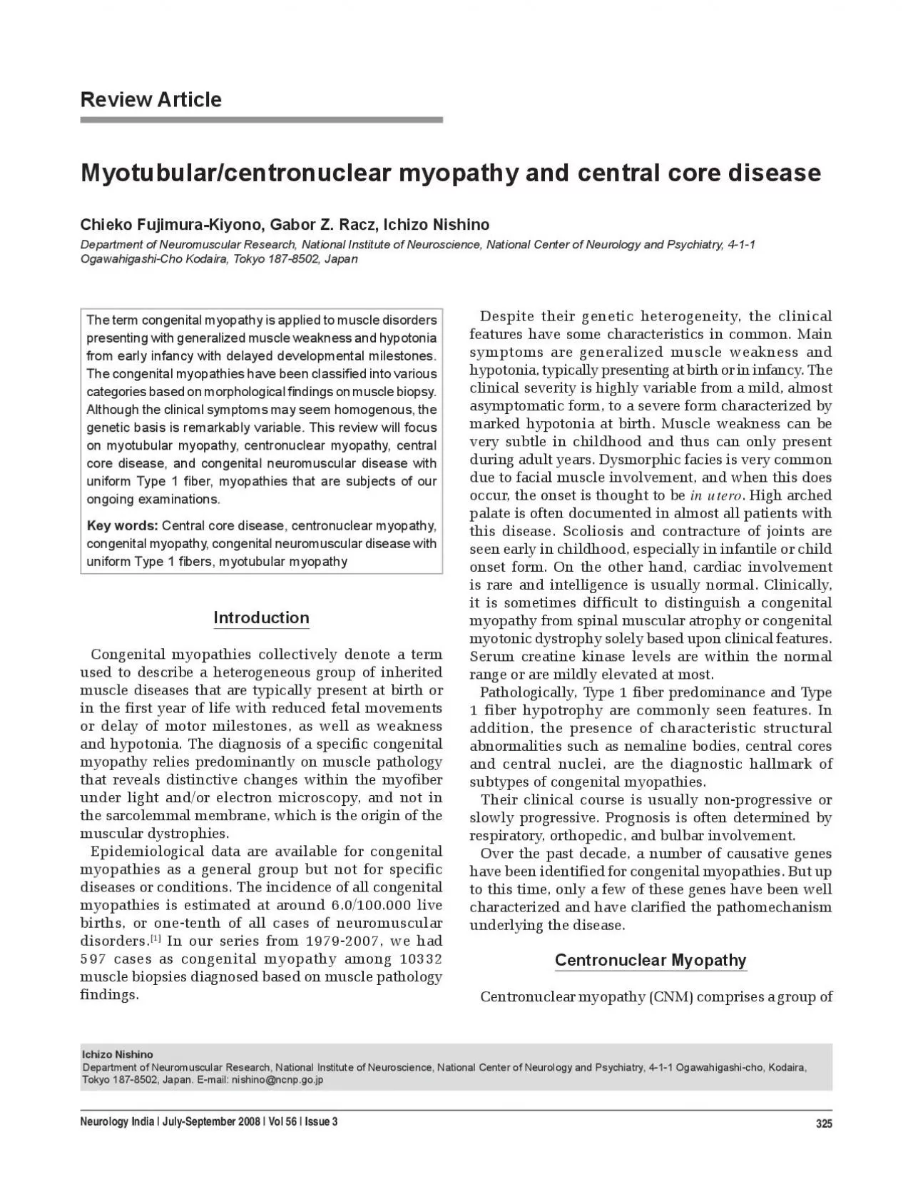 PDF-Neurology India JulySeptember 2008 Vol 56 Issue 3