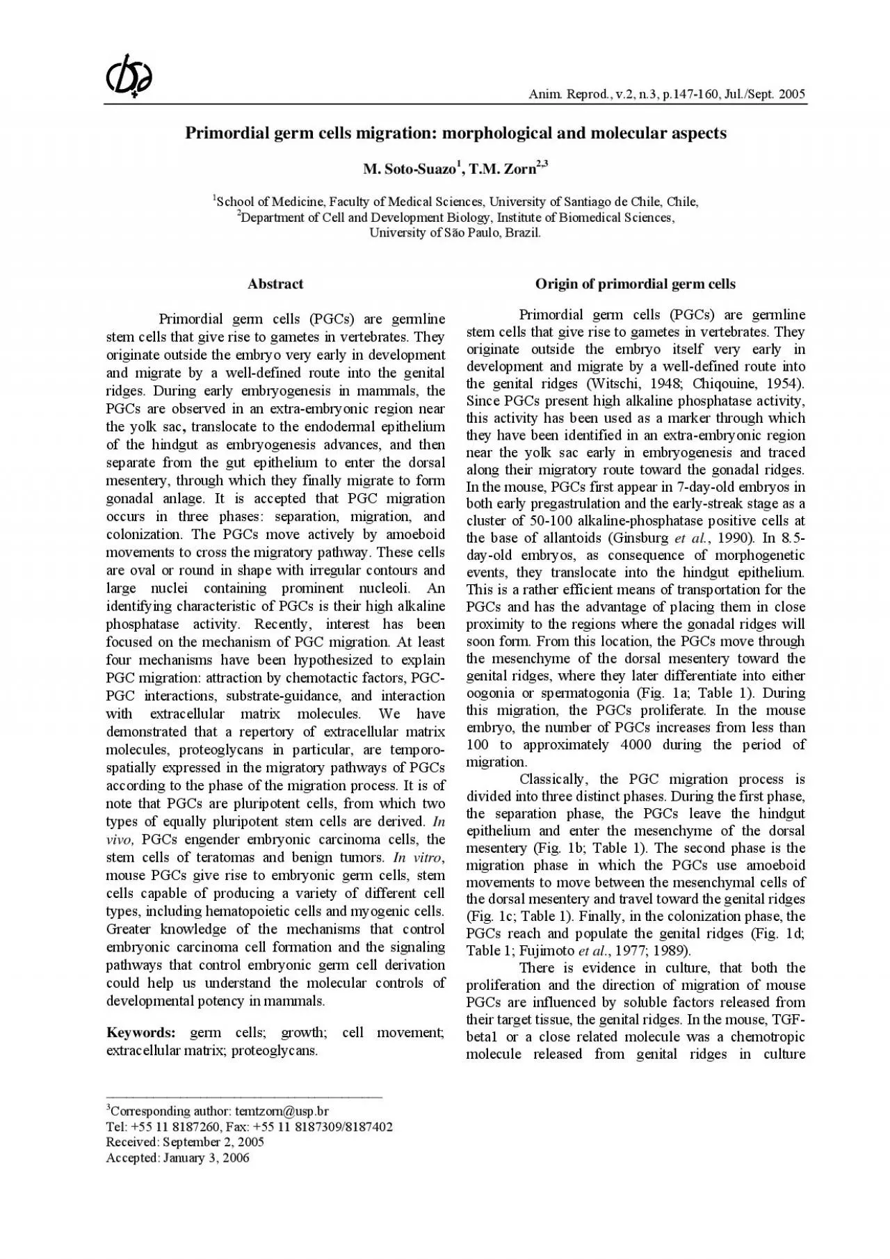 PDF-SotoSuazo and Zorn Primordial germ cells from origin to destiny