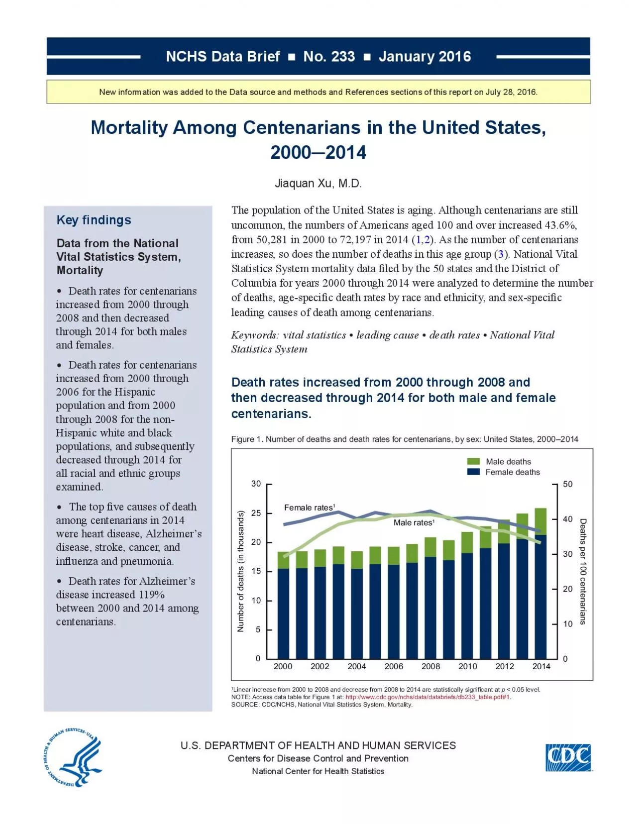 PDF-No 233 January 2016US DEPARTMENT OF HEALTH AND HUMAN SERVICESMorta