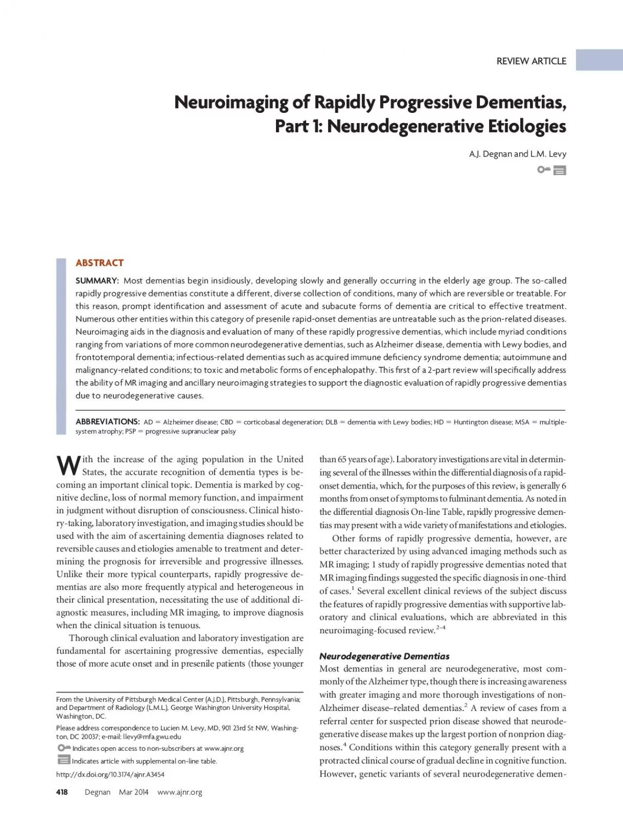 PDF-REVIEWARTICLENeuroimagingofRapidlyProgressiveDementiasPart1Neurodege