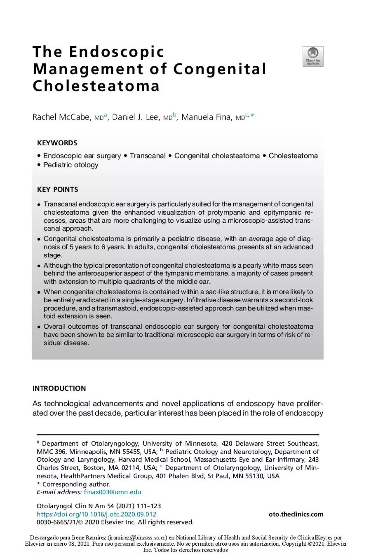 PDF-TheEndoscopicManagementofCongenitalRachelMcCabeDanielJLeeManuelaF