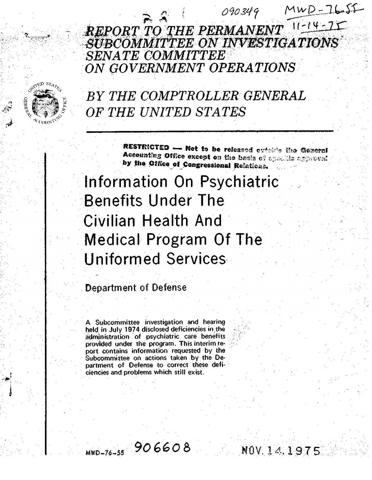 PDF-T T THE PERMANENT TSENATE COMMITTEE ON GOVERNMENT OPERATIONSBY