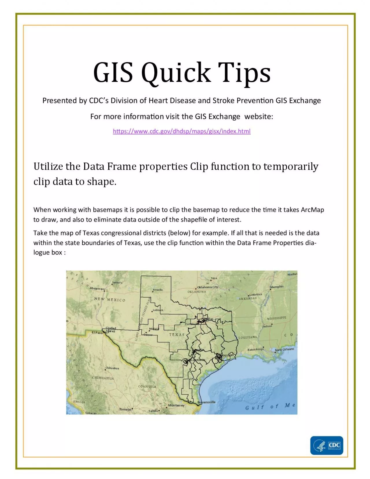 GIS Quick Tips