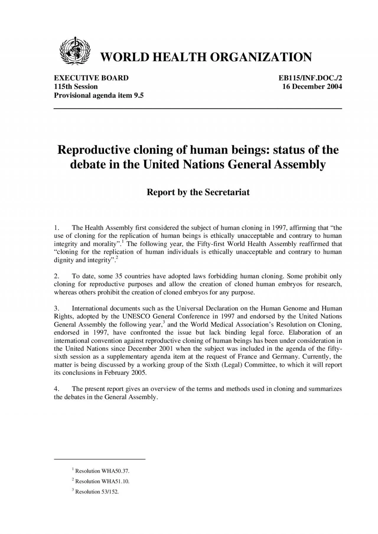 PDF-3cal or scientific purposes The use of somaticcell nuclear transfer