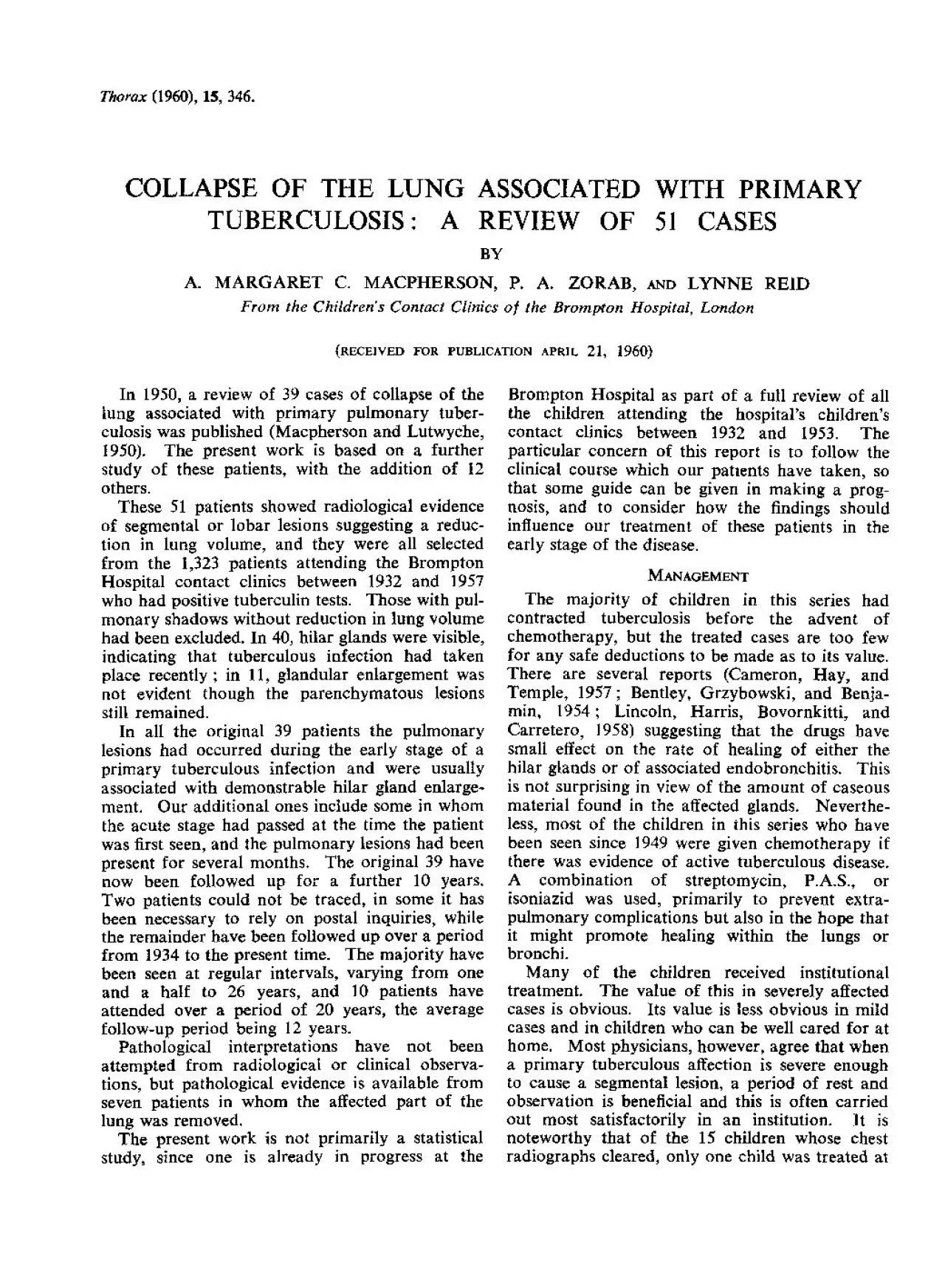 PDF-Thorax196015346COLLAPSEOFTHELUNGASSOCIATEDWITHPRIMARYTUBERCULOSIS