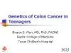 Genetics of Colon Cancer in