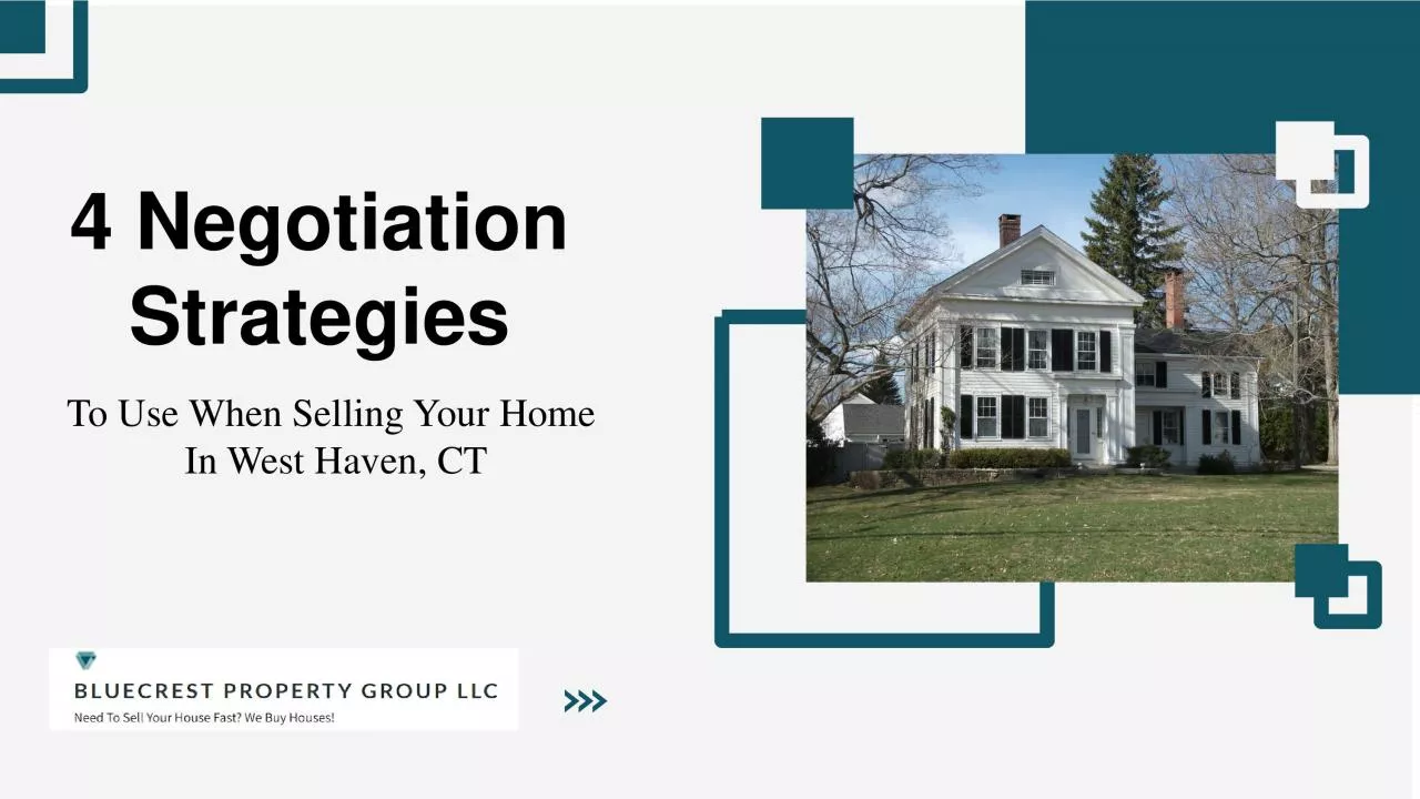 PDF-4 Negotiation Tips For Selling Your Home In West Haven, CT