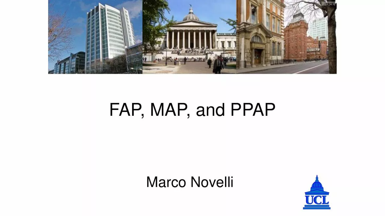 PDF-FAP MAP and PPAP