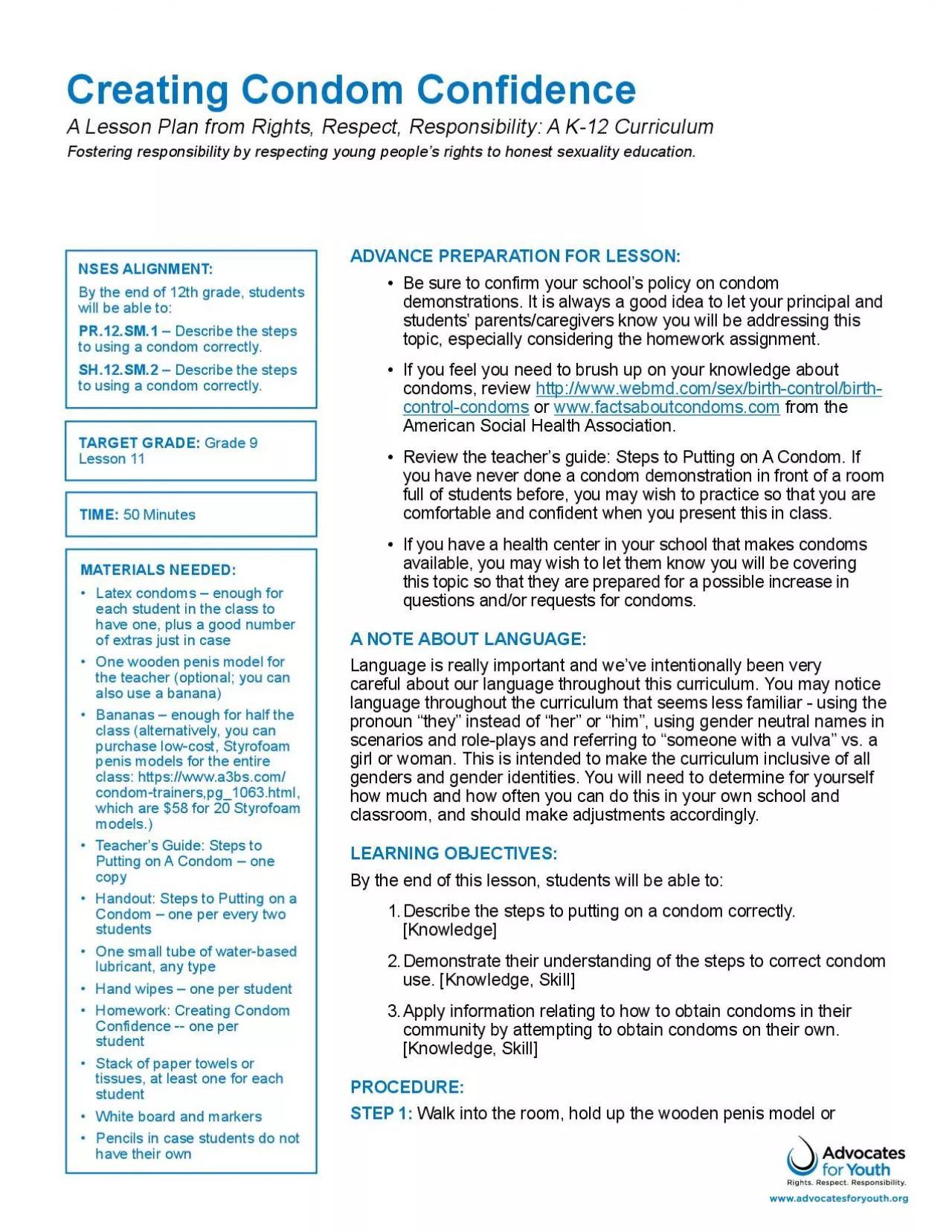 PDF-A Lesson Plan from Rights Respect Responsibility A K12 Curriculum