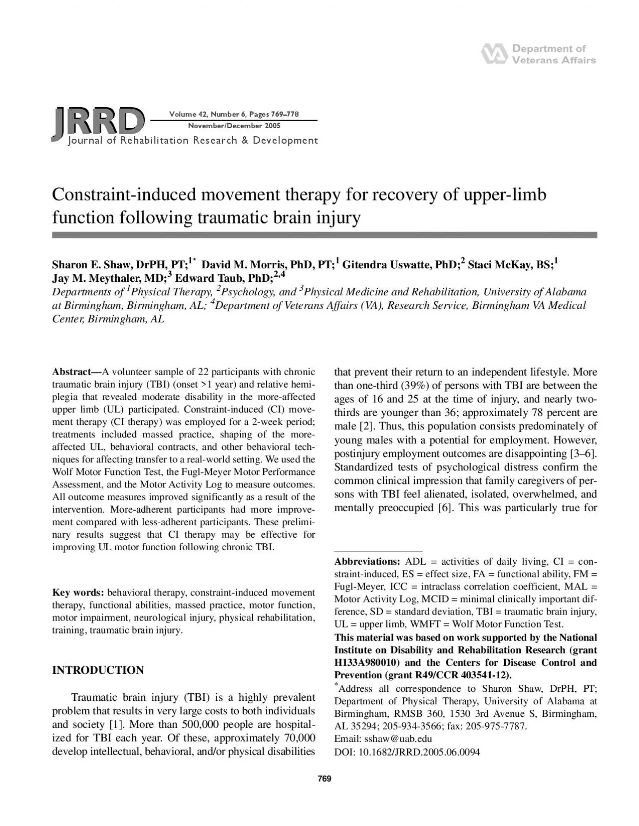 PDF-niques for affecting transfer to a realworld setting We used the Wol