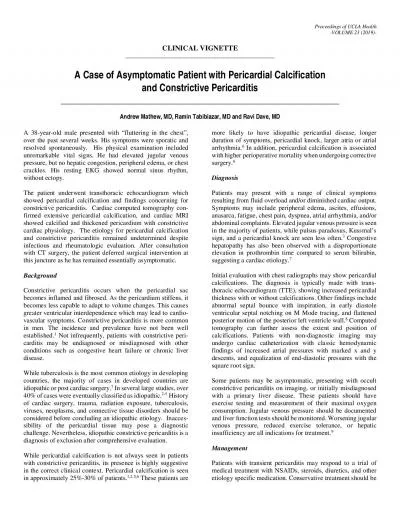 Proceedings of UCLA HealthVOLUME 23201CLINICAL VIGNETTE