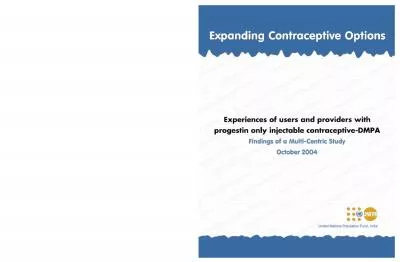 Expanding Contraceptive Options